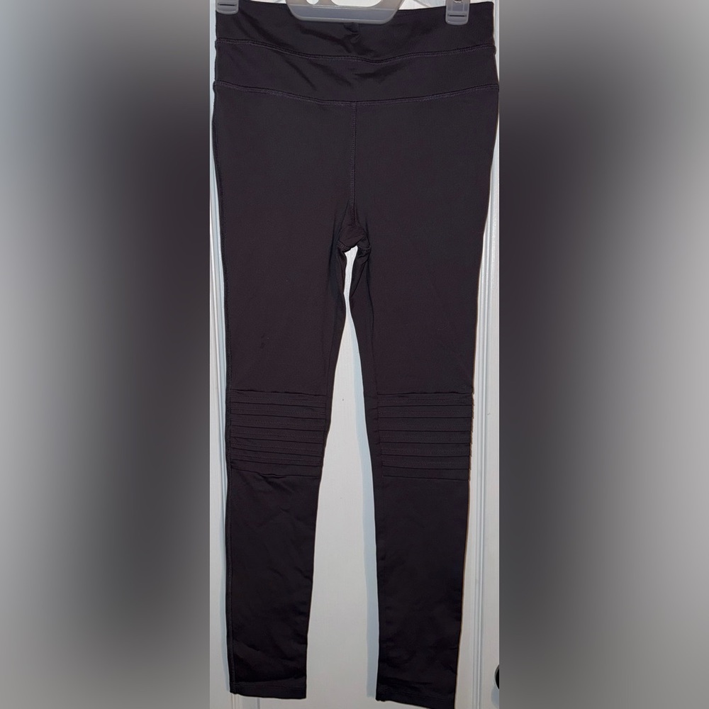 Free People Movement City Slicker Moto Leggings Gray Size S